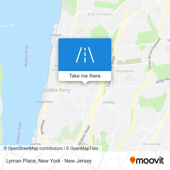 Lyman Place map