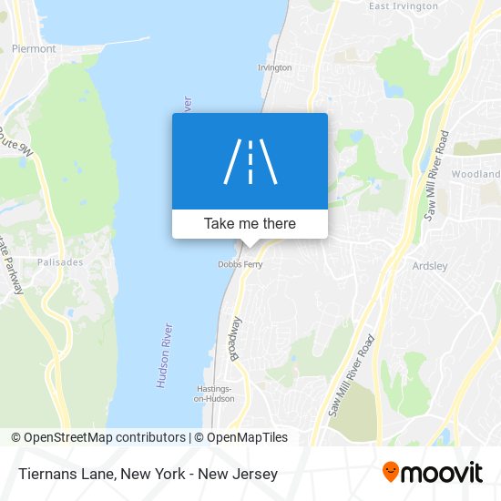 Tiernans Lane map