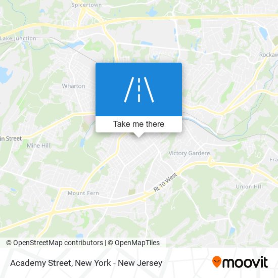 Mapa de Academy Street