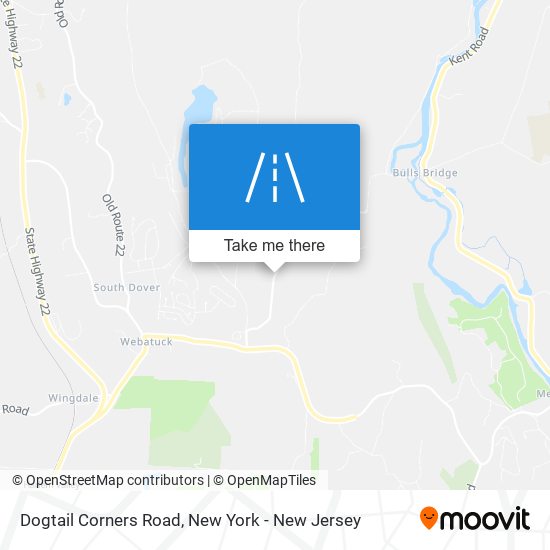 Mapa de Dogtail Corners Road