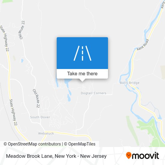 Meadow Brook Lane map