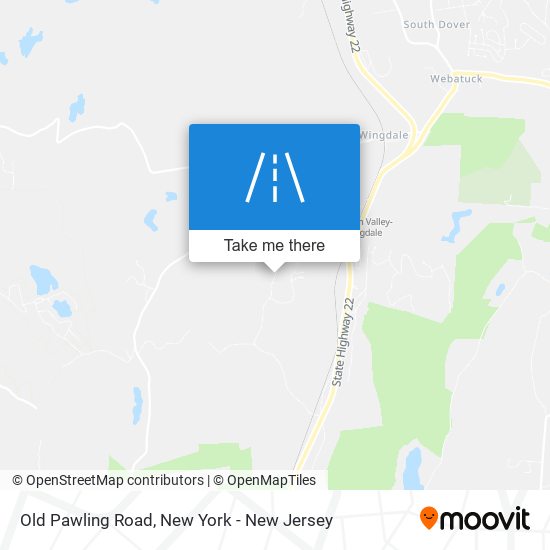 Mapa de Old Pawling Road