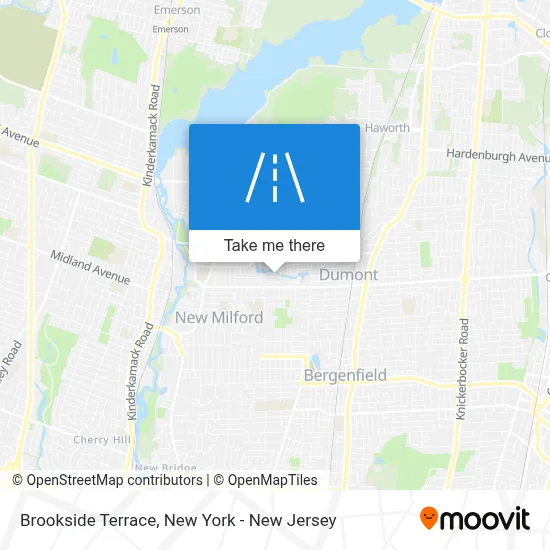 Brookside Terrace map