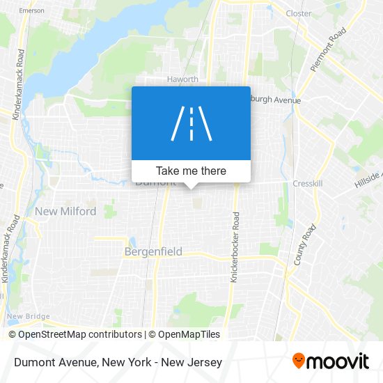 Dumont Avenue map