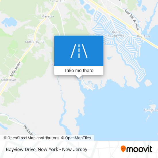 Bayview Drive map