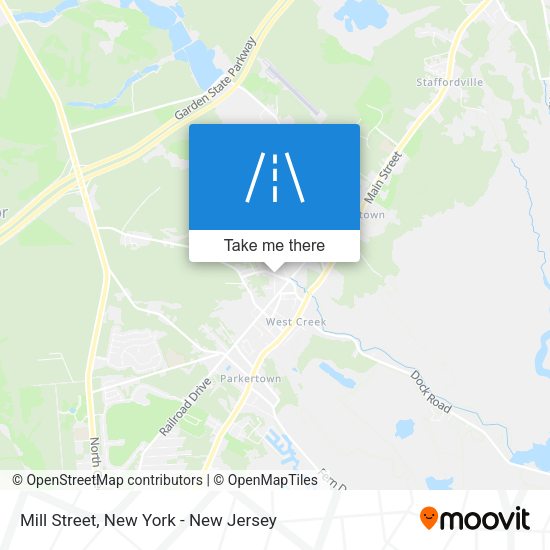 Mapa de Mill Street