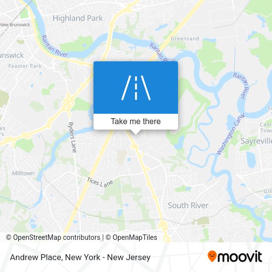 Mapa de Andrew Place