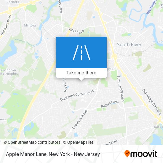 Mapa de Apple Manor Lane