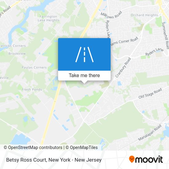 Mapa de Betsy Ross Court