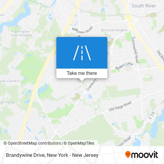 Mapa de Brandywine Drive