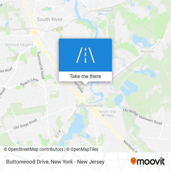 Buttonwood Drive map