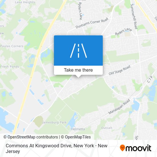 Commons At Kingswood Drive map