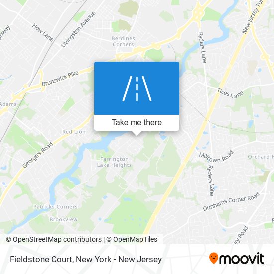 Mapa de Fieldstone Court