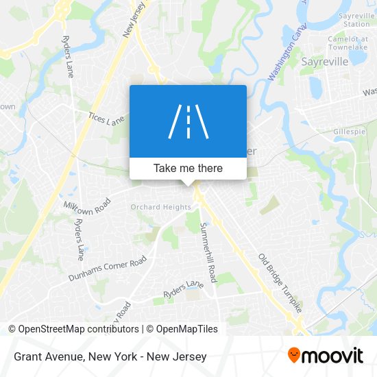 Mapa de Grant Avenue