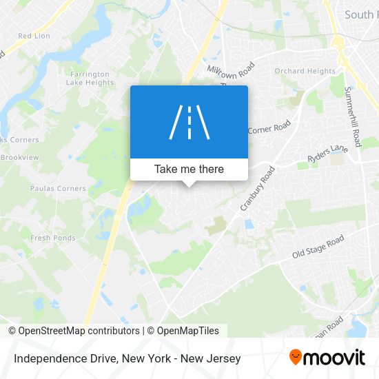 Mapa de Independence Drive