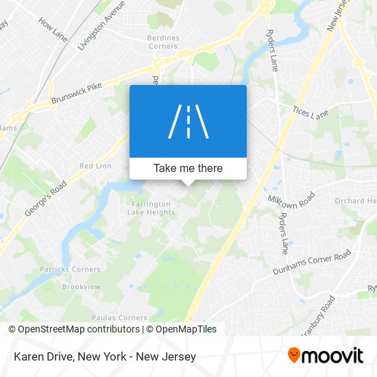 Karen Drive map