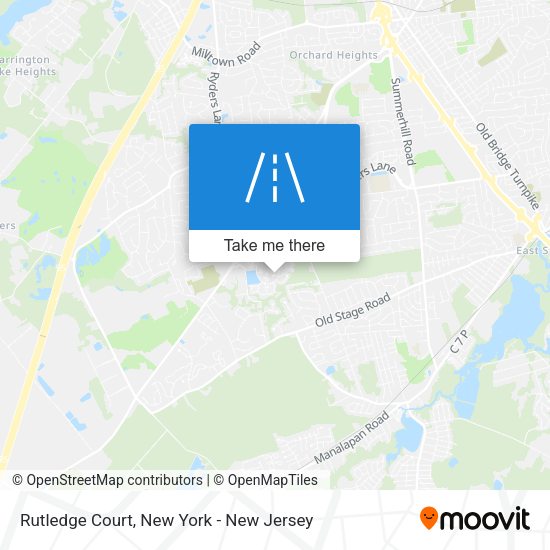 Mapa de Rutledge Court