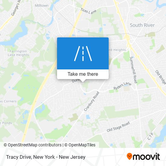 Mapa de Tracy Drive