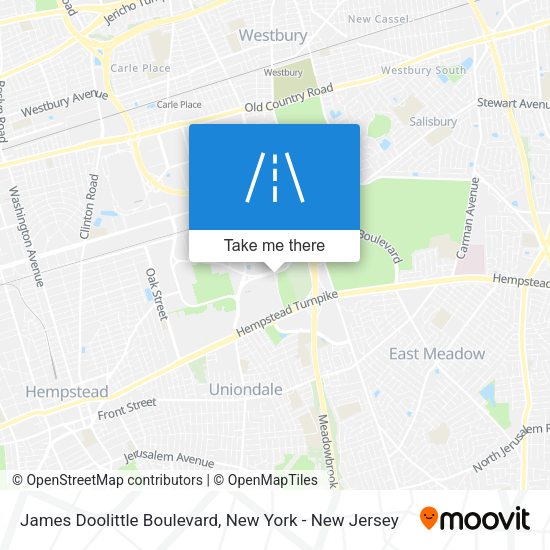 Mapa de James Doolittle Boulevard