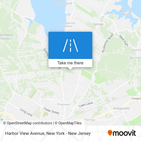 Mapa de Harbor View Avenue