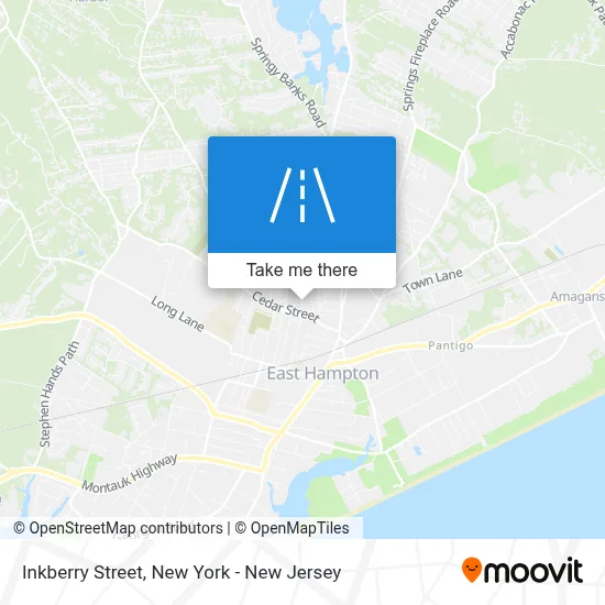 Inkberry Street map