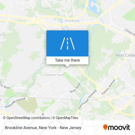 Mapa de Brookline Avenue
