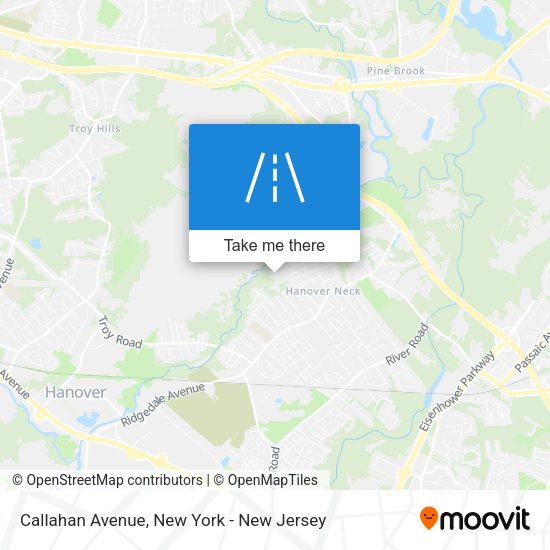 Mapa de Callahan Avenue