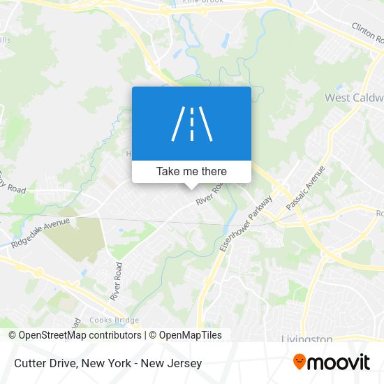 Mapa de Cutter Drive