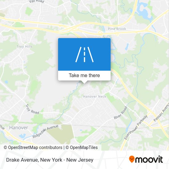 Drake Avenue map