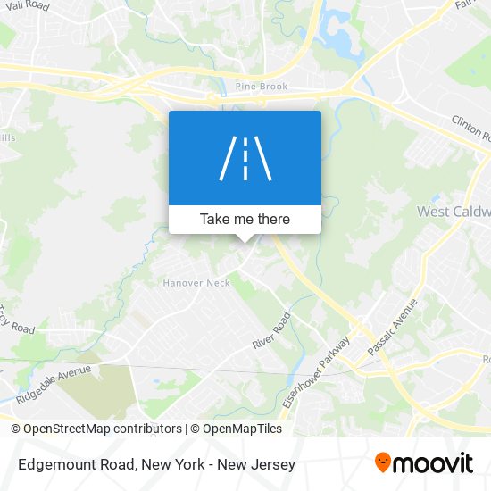 Mapa de Edgemount Road