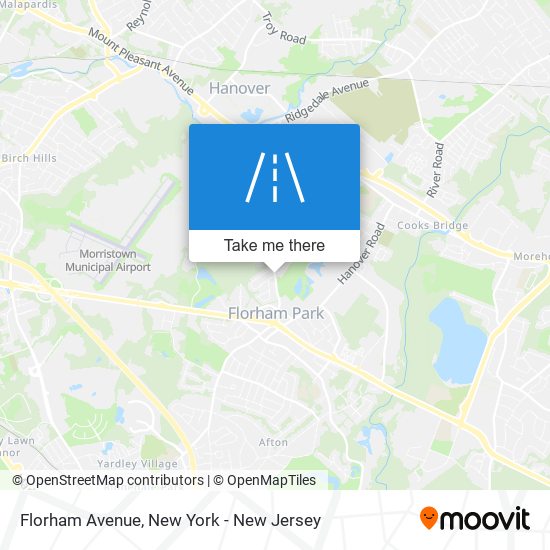 Mapa de Florham Avenue