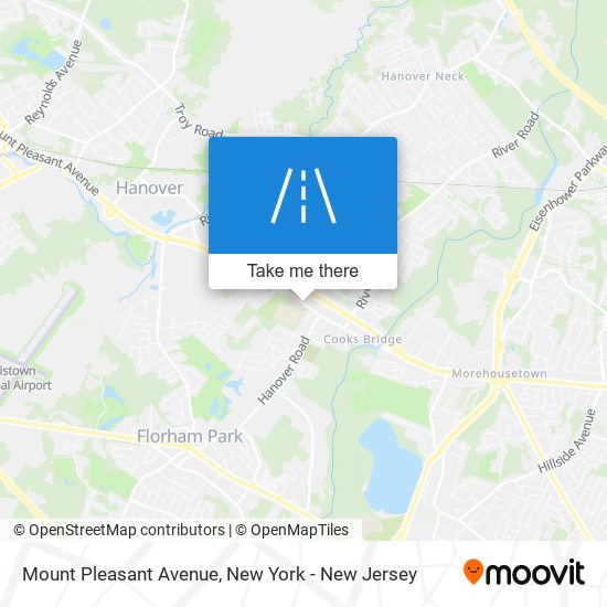 Mount Pleasant Avenue map