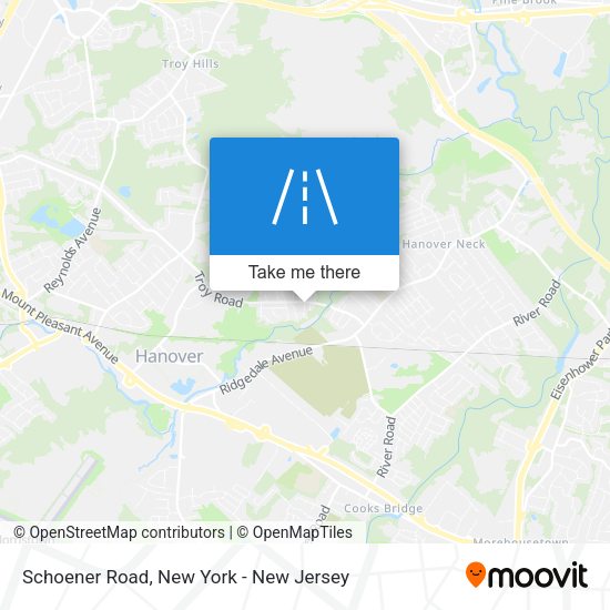 Mapa de Schoener Road