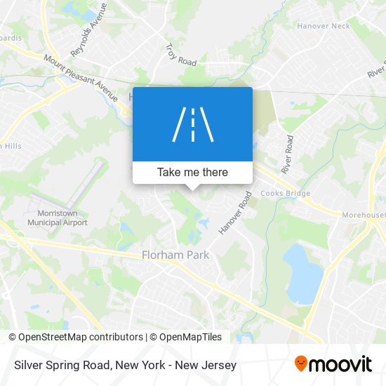 Silver Spring Road map