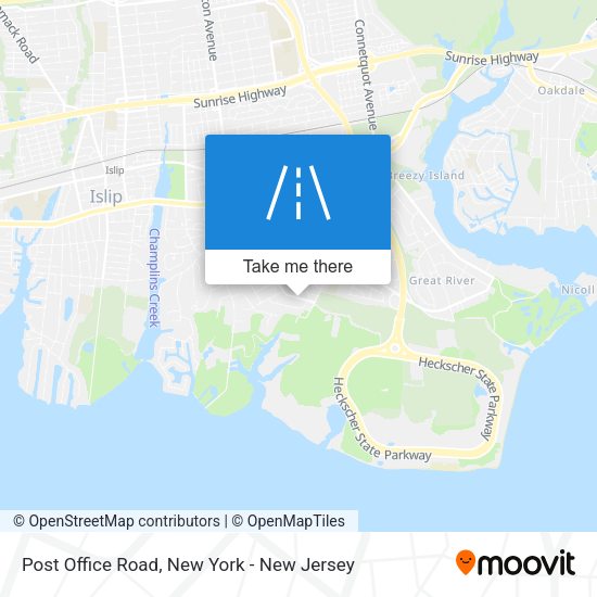 Mapa de Post Office Road