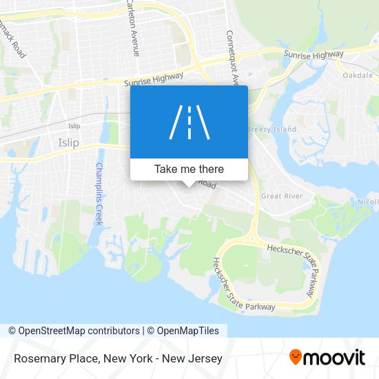 Mapa de Rosemary Place