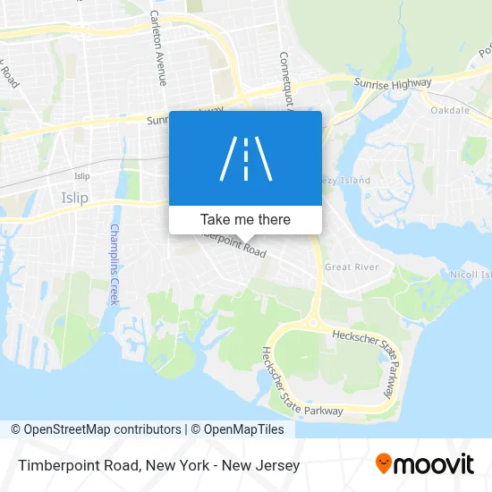 Timberpoint Road map