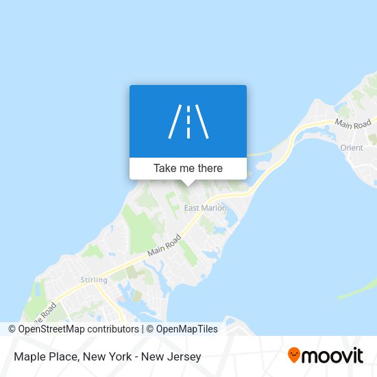 Mapa de Maple Place
