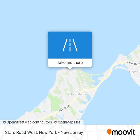 Mapa de Stars Road West
