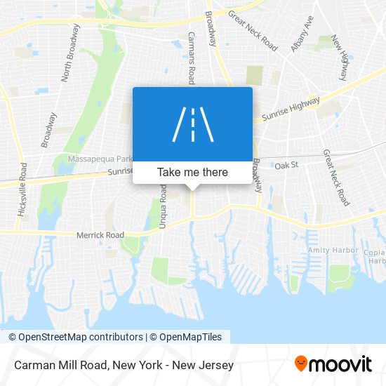 Mapa de Carman Mill Road