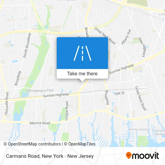 Carmans Road map
