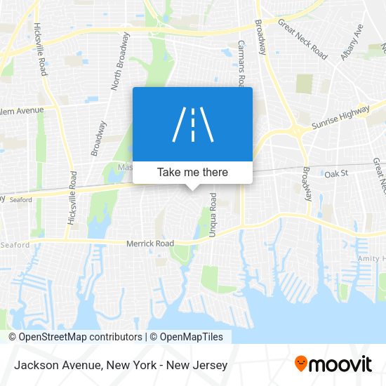 Mapa de Jackson Avenue