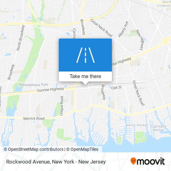 Mapa de Rockwood Avenue