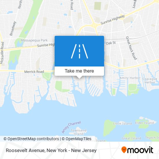 Roosevelt Avenue map