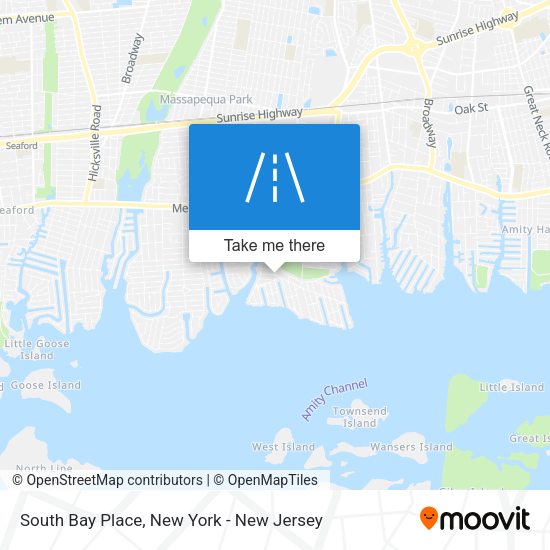 Mapa de South Bay Place