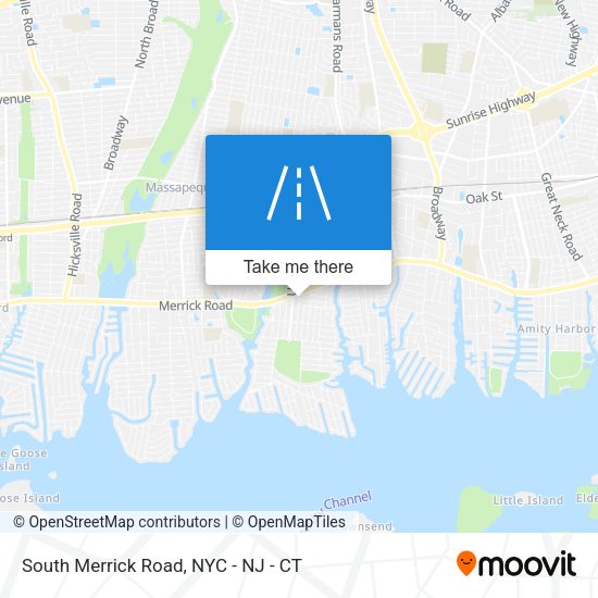 Mapa de South Merrick Road