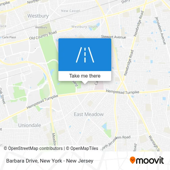 Barbara Drive map