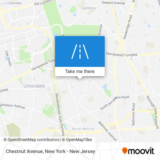 Mapa de Chestnut Avenue