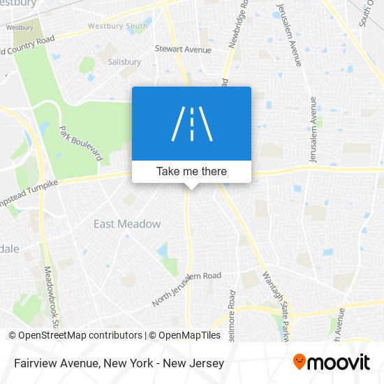 Mapa de Fairview Avenue