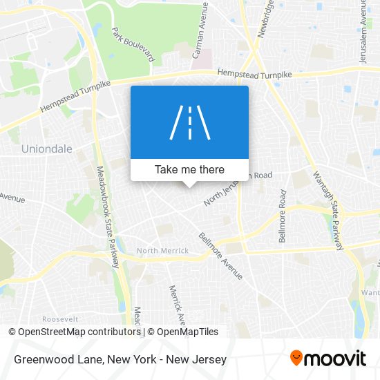 Mapa de Greenwood Lane